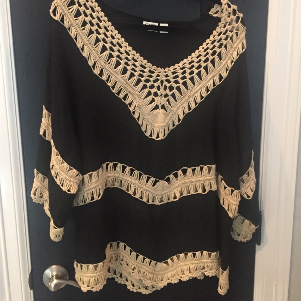 💐SPRING/SUMMER tunic with crotchet details!